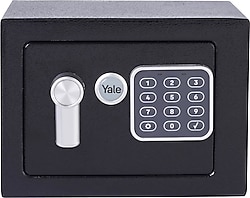 Yale YSV/170/DB1 Siyah Dijital Mini Kollu Para Kasası