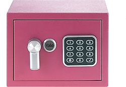 Yale YSV/170/DB2 Pembe Dijital Mini Kollu Para Kasası