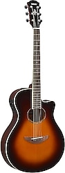 Yamaha APX600 Thin-Line Cutaway Old Violin Sunburst Elektro Akustik Gitar