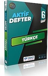 Yanıt Yayınları 6. Sınıf Türkçe Aktif Defter