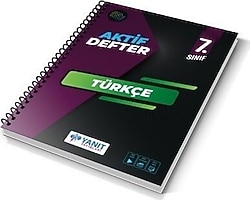 Yanıt Yayınları 7. Sınıf Türkçe Aktif Defter
