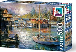 Yappuzz Balıkçı Kasabası 500 Parça Puzzle