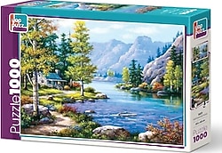 Yappuzz Göl Kıyısında 1000 Parça Puzzle