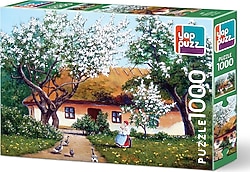 Yappuzz Ördekli Bahçe 1000 Parça Puzzle