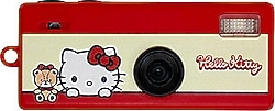 Yashica Funtastic Hello Kitty Kırmızı Dijital Fotoğraf Makinesi