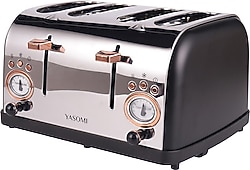 Yasomi YK-628T 4 Dilim Ekmek Kızartma Makinesi