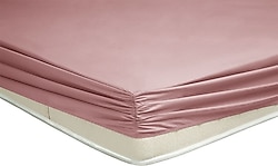 Yataş Bedding Noah Lastikli Çarşaf 100x200 cm Gül Kurusu