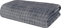 Yataş Blera Antrasit 200x220 cm Welsoft Çift Kişilik Battaniye