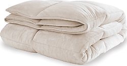 Yataş Macaron Krem 155x215 cm Welsoft Tek Kişilik Yorgan