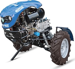 Yavuz Y600 292FE 22 Hp Amortisörlü Dizel Çapa Makinesi