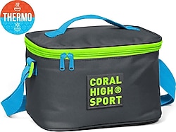 Coral High 22802 Sport Gri Termoslu Beslenme Çantası