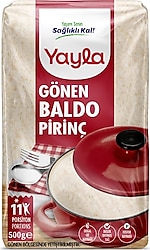 Yayla Gönen Baldo Pirinç 500 gr