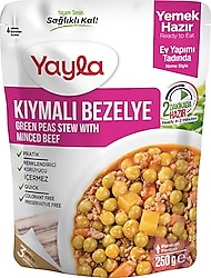 Yayla Hazır Kıymalı Bezelye 250 gr