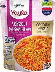 Yayla Hazır Sebzeli Bulgur Pilavı 250 gr