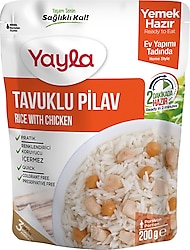 Yayla Hazır Tavuklu Pilav 200 gr