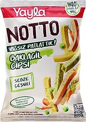 Yayla Notto Sebze Çeşnili Baklagil Cipsi 55 gr