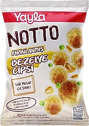 Yayla Notto Süt Mısır Çeşnili Bezelye Cipsi 55 gr