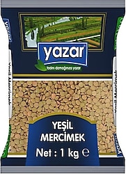 Yazar Yeşil Mercimek 1 kg