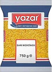 Yazar Sarı Mercimek 750 gr