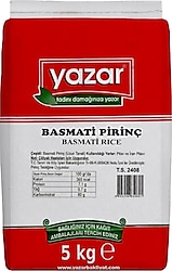 Yazar 5 kg Basmati Pirinç