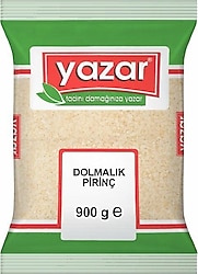 Yazar Dolmalık Sütlaçlık Pirinç 900 gr