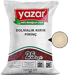 Yazar 25 kg Dolmalık Kırık Pirinç