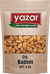 Yazar Kuruyemiş Çiğ Badem İçi 5 kg