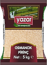 Yazar 5 kg Osmancık Pirinç