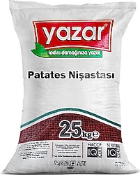 Yazar Patates Nişastası 25 kg