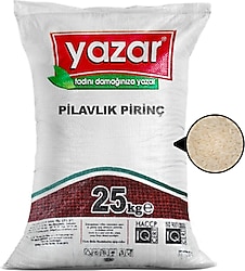 Yazar 25 kg Pilavlık Pirinç