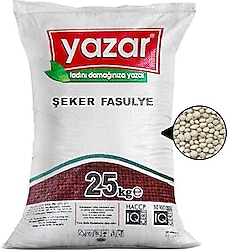 Yazar Şeker Fasulye 25 kg