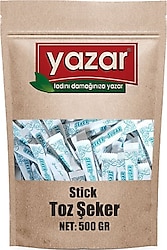 Yazar Stick Toz Şeker 500 gr