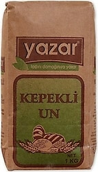 Yazar 1 kg Tam Buğdaylı Kepekli Un