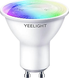 Yeelight W1 YLDP004-A Renkli Ambiyans 4.5 W GU10 4'lü Spot Akıllı LED Ampul