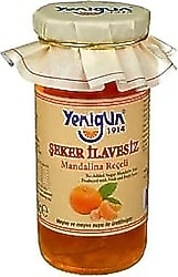 Yenigün Şeker İlavesiz Mandalina Reçeli 290 gr