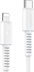 Yesido CA153 1 m Type-C to Lightning Hızlı Şarj Kablosu