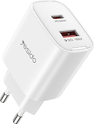 Yesido YC02E 20 W Hızlı Şarj Adaptörü