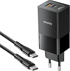 Yesido YC73 65 W Type-C Kablolu Hızlı Şarj Aleti