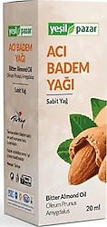 Yeşil Pazar Acı Badem Yağı 20 ml