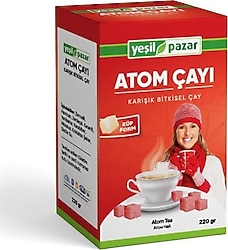 Yeşil Pazar Atom Küp Çay 220 gr