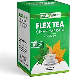 Yeşil Pazar Çınar Yaprağı Flex Tea Bitki Çayı 45'li