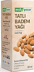 Yeşil Pazar Tatlı Badem Yağı 20 ml