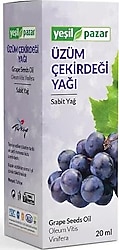 Yeşil Pazar Üzüm Çekirdeği Yağı 20 ml