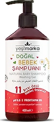 Yeşilmarka Çilekli Doğal Bebek Şampuanı 400 ml