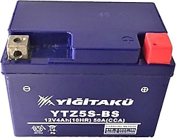 Yiğit Akü YTZ5S-BS 12 V 4 Ah 50 A EN Motosiklet Aküsü