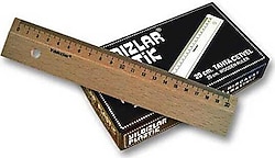 Yıldızlar 090 Standart Tahta 20 cm Cetvel