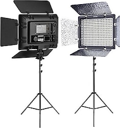 Yongnuo YN300 III Bi-Color 2'li LED Işık Seti
