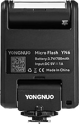 Yongnuo YN6 Universal Siyah Tepe Flaşı