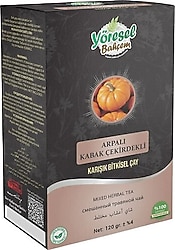 Yöresel Bahçem Arpalı Kabak Çekirdekli Karışık Bitkisel Çay 120 gr
