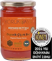 Yörükçayır Organik Çiçek Balı 850 gr